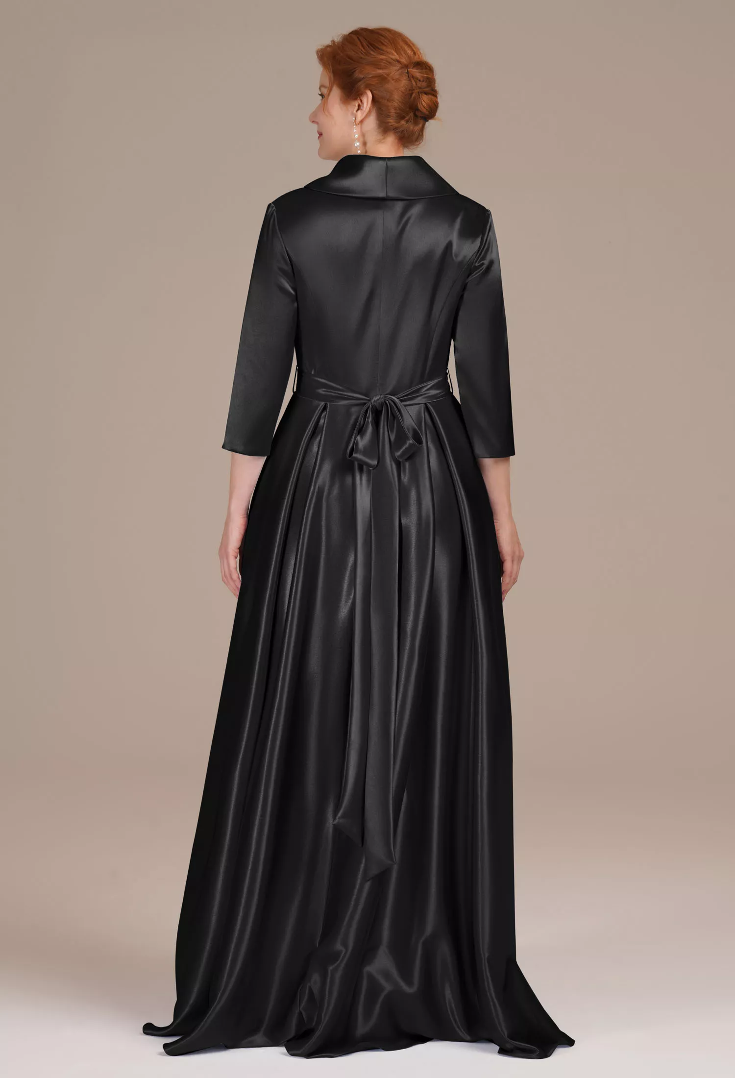 AW Silvia Black Metallic  Mother of the Bride Dresses
